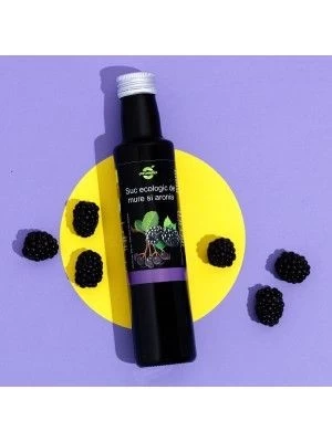 Organic Aronia with Blackberry Juice, 0,25l bottle