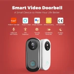 Best Seller Smart Wifi Door Bell Works Alexa Video Doorbell Set 1080P Home Security Wireless Digital Doorbell Tuya