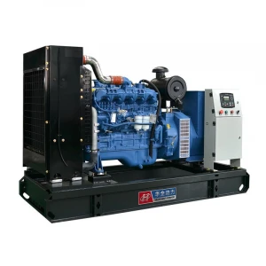 100kw water cooling three phase gas turbine generator set made in china
