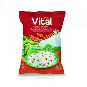 Vital Sella Basmati Rice 1 Kg Pouch