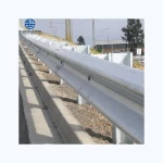 Steel highway guardrail hot dipped galvanized road steel guard rails for sale