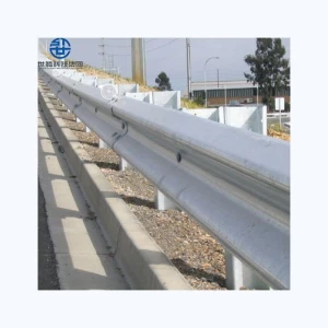 Steel highway guardrail hot dipped galvanized road steel guard rails for sale