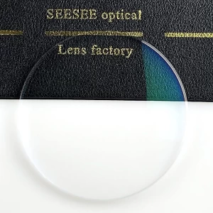 SEESEE OPTICAL resin 1 56 1.60 1.67 high quality UV420 blue cut lens blue block Ophthalmic Lenses Optical Lens