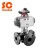 Import Sudhana Fluid Pneumatic Actuated Stainless Steel Flange Ball Valve from China