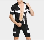 INBIKE Mens Summer Shorts Sleeve Jersey Quick Dry Honeycomb Fabric Sportswear Cycling Jersey Set 319
