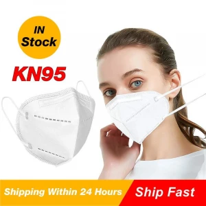 N95 NonWoven Masks Safety Antibacterial Face Masks Disposable Thickened soft and elastic masks 95% Filtration mouth