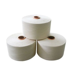 China supply 100% polyester yarns ring spun yarn 40S/1 for knitting socks and fabrics