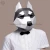Import 3D Husky Cosplay DIY Paper Craft Model Mask Christmas Halloween Prom Party Halloween Party DIY Husky Paper Mask from China