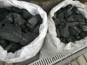 Hardwood charcoal