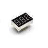 0.36 inch White THT 7 segment common anode led throughhole display 3 digits
