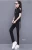 Import Monisa Leisure Sports Suit Female Summer Korean Version 2022 Women's Slim Trousers Sportswear from China