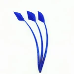 stripped turkey feather