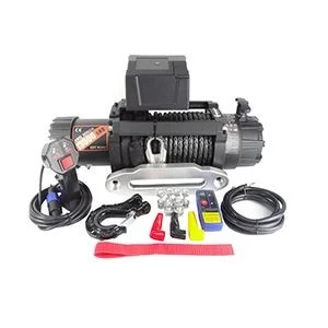 13000lbs electric winch 12V DC Synthetic Rope with Wireless