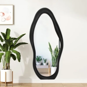 Modern Home Bathroom Bedroom Glass Plastic Mirror Classic Color Decorative Mirror134-218086-2