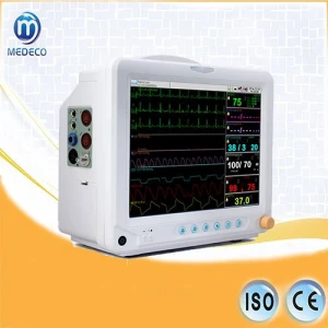 Clinic Medical Use 12.1′color TFT LED Me6 Touch Screen Adult Patient Monitor with Multi- Parameter