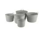 LLDPE material 42L flexi tub with multi size