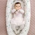 Import 100% cotton portable crib and bassinet baby newborn nest multi-purposes baby crib from China