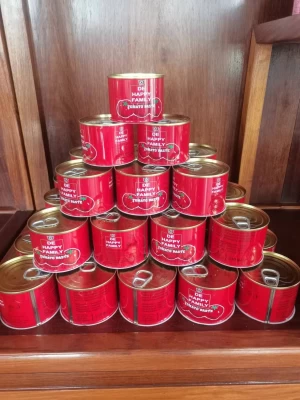 Canned tomato paste Hight quality , 70g/210g/400g/800g/2200g EO