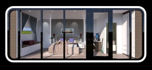 Prefab House Apple Cabin Luxury Container Cabin
