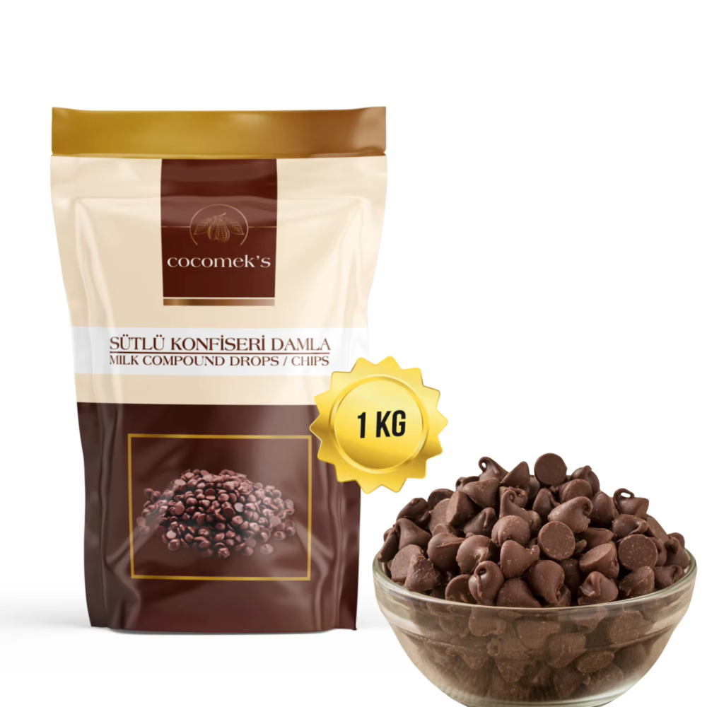 Buy Milk Chocolate Drops For Baking And Snacking, Premium Milk ...