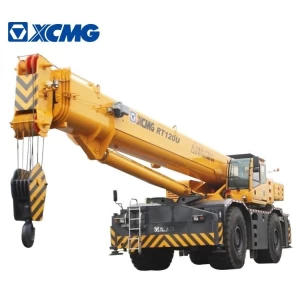 XCMG Official 120 Ton 115m Lifting Height Rough Terrain Crane RT120U With Spare Parts Price
