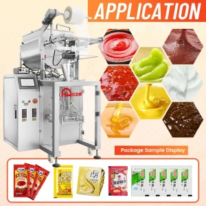 Automatic Paste Liquid Packaging Packing Machine