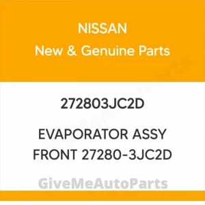272803JC2D Genuine Nissan EVAPORATOR ASSY FRONT 27280-3JC2D