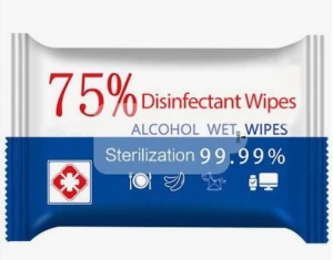 Healthcare Multi-Surface Quat Alcohol Cleaner Disinfectant Wipes
