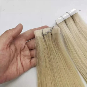 Raw hair extension tape-in hair