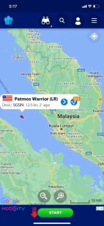 EN590 10PPM IN MALAYSIA SEA