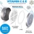 Import AquaHomeGroup 15 Stage Filter Shower Head Set With Vitamin C+E for Hard Water from USA