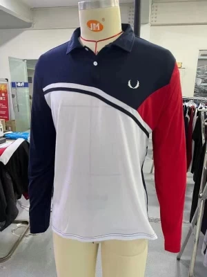 Blue Red Polo