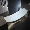 New Unique Patented Design Freestanding Acrylic Floating Vessel Hammock Bathtub