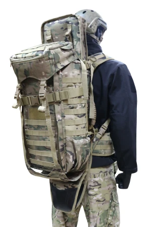 80L Tactical Outdoor Hiking Camo Backpack Hunting Bag