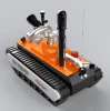 1100m remote control distance Fire fighting robot