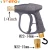 Import 3000PSI High Pressure Car Wash Car Cleaning Kit With Adjustable Foam Cannon Sprayer Gun Cleaning Gloves from China