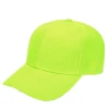 1 buyer glitter neon green ponytail Professional custom structured sports baseball cap with mask as gift