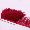 10-15cm Ostrich Feather Trims for Skirt/Dress/Costume Ribbon Feather Trimming DIY Party Craft