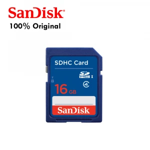 100% Original SanDisk Retail Standard Class 4 Memory SD Card SDSDB-016G