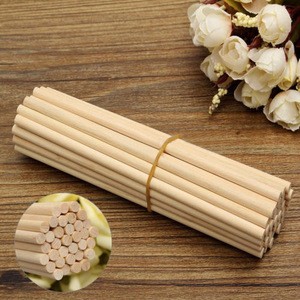 100pcs 150mm Child Gifts Round Wooden Lollipop Lolly Sticks Cake Dowel For DIY Food Craft