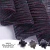Import 100%Polyester flexible metal wire crinkle crepe stretch metallic mesh fabric for Shoes surface from China
