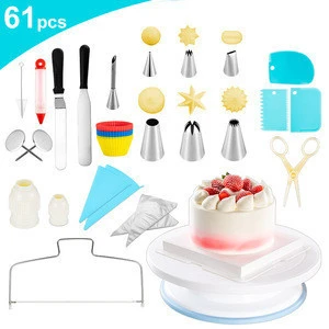 106 pcs Baking Pastry Cake tools Accessories Cake Decorating Supplies Kit Set