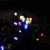 Import 10m Hight Quality RGB Color Changing Christmas 100LED Solar Black Light Led String from China