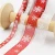 Import 10mm 25mm Organza Ribbon Snowflake Christmas Ribbons for Handmade DIY Gift wrapping decoration wholesale 10 meters/lot from China