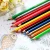 Import 10pcs of mini color pencils in brown paper tube from China