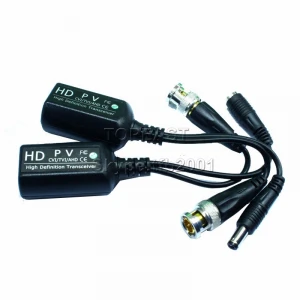 12-36VDC High Definition 1 channel passive HD CVI TVI ahd video balun transceiver