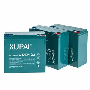 12 V 22 Ah Deep Cycle battery for Electro Skooter 6-dzm-20 6-DZM-22