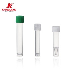 12*75 18*95 test tube culture tube with dual-position snap cap