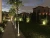 12V plastic garden spike light landscape fountain led light outdoor deck light
