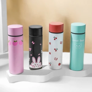 150ML Stainless Steel Water Drinking Bottle Vacuum Flask Japanese Kids Student Insulated Water Bottles